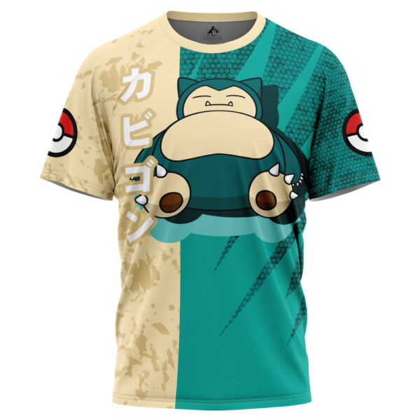 Snorlax Attack Pokemon T Shirt