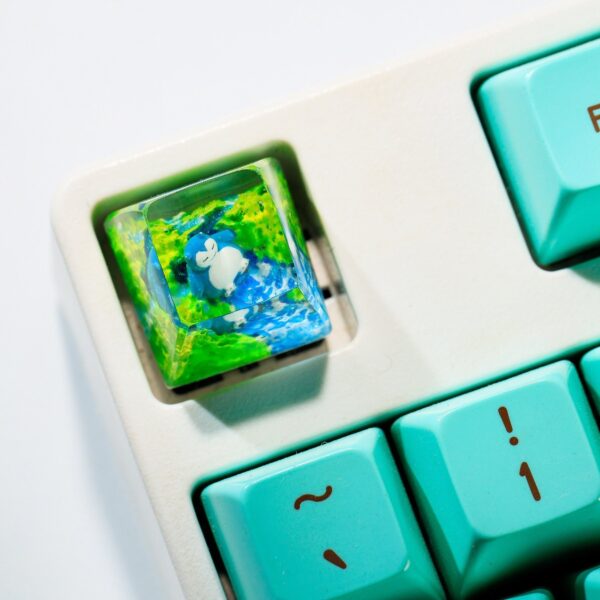 Snorlax Pokemon Artisan Keycap