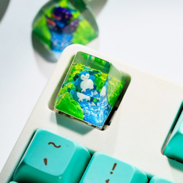 Snorlax Pokemon Artisan Keycap