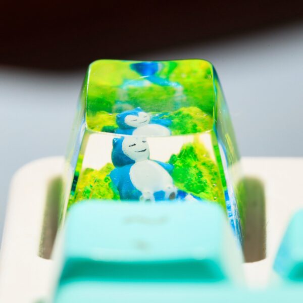 Snorlax Pokemon Artisan Keycap