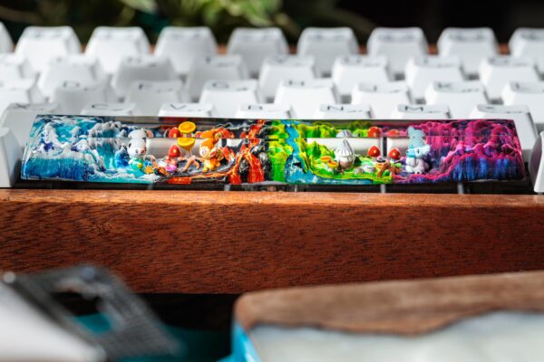 Snover Chimchar Cubchoo Oshawott Artisan Spacebar Keycap