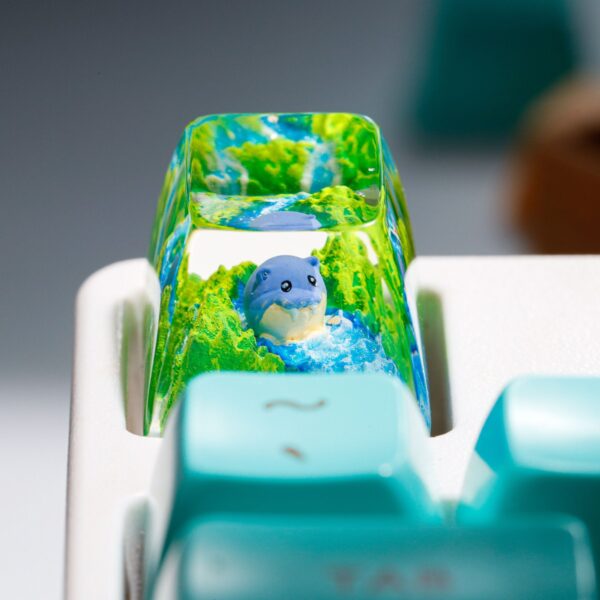 Spheal Pokemon Artisan Keycap