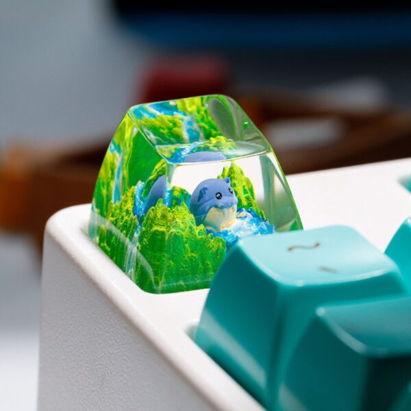 Spheal Pokemon Artisan Keycap