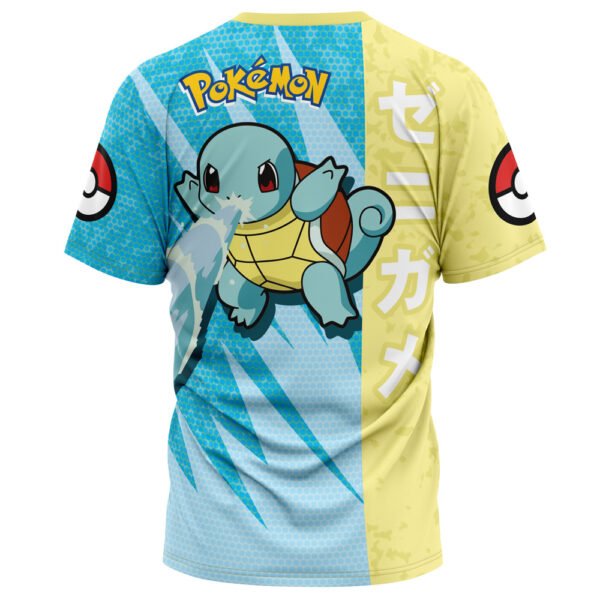 Squirtle Attack Pokemon T Shirt