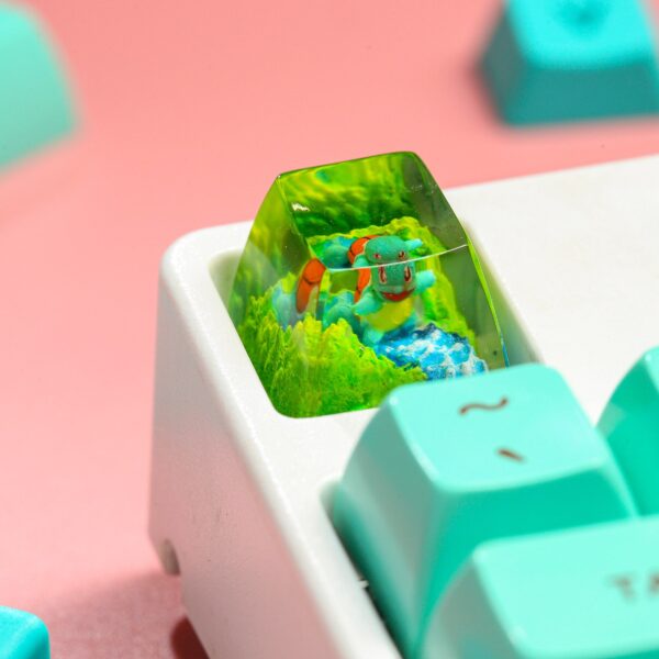 Squirtle Pokemon Artisan Keycap