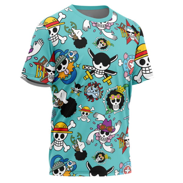 Strawhats Jolly Roger One Piece Tshirt