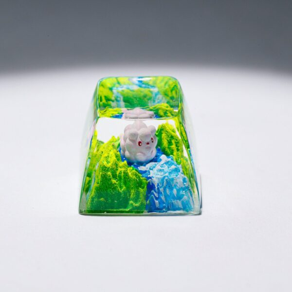 Swirlix Pokemon Artisan Keycap