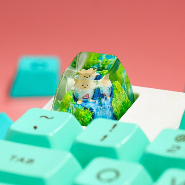 Togepi Pokemon Artisan Keycap