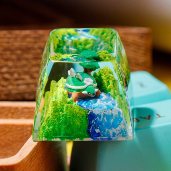 Torterra Pokemon Artisan Keycap