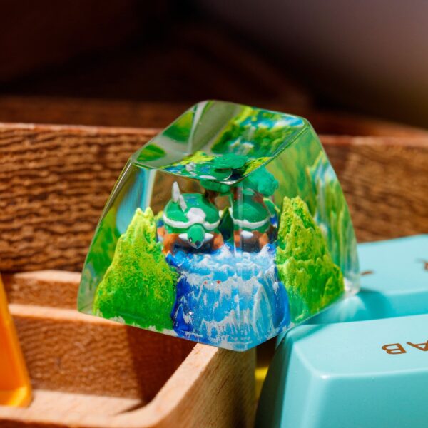 Torterra Pokemon Artisan Keycap