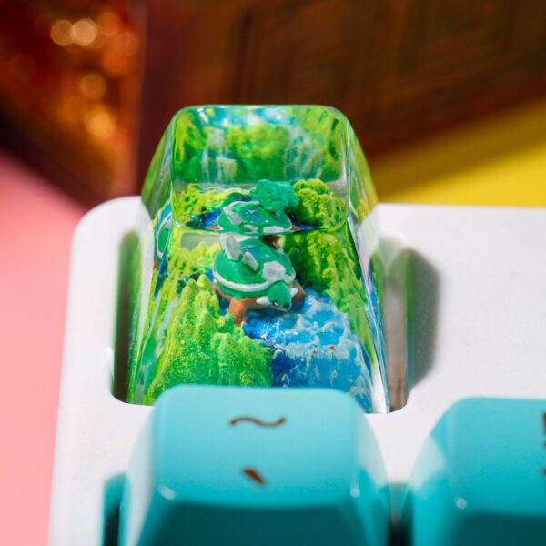 Torterra Pokemon Artisan Keycap