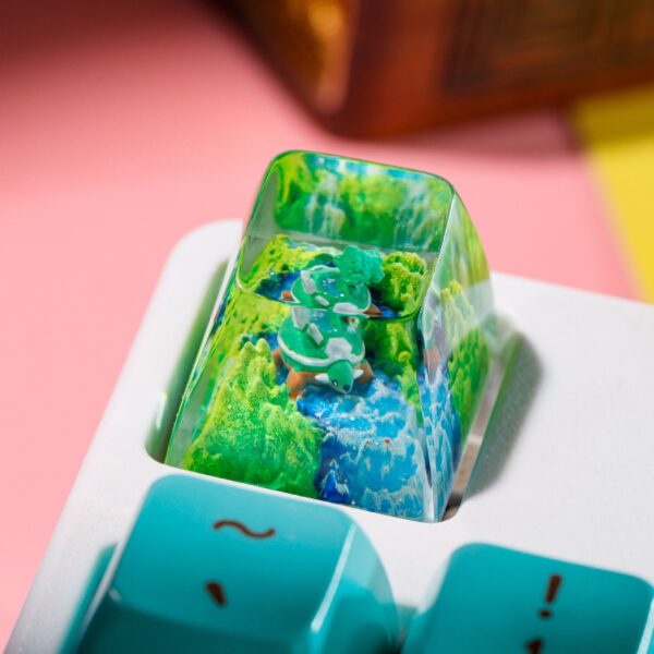 Torterra Pokemon Artisan Keycap