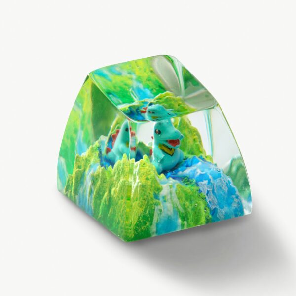 Totodile Pokemon Artisan Keycap