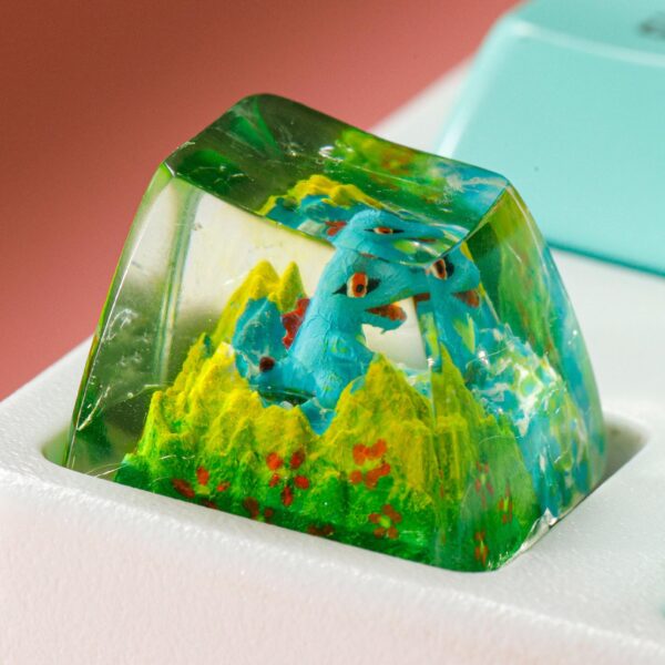 Totodile Pokemon Artisan Keycap