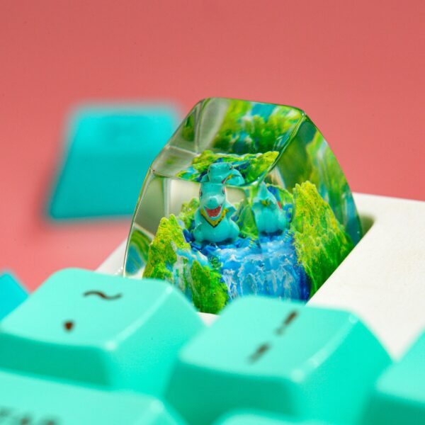 Totodile Pokemon Artisan Keycap