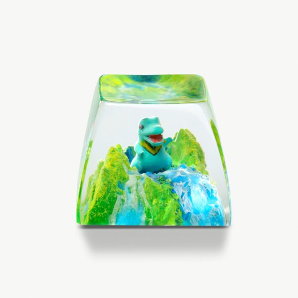 Totodile Pokemon Artisan Keycap