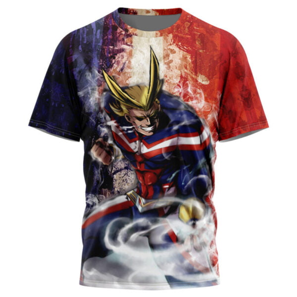 Anime Trippy All Might My Hero Academia Tshirt