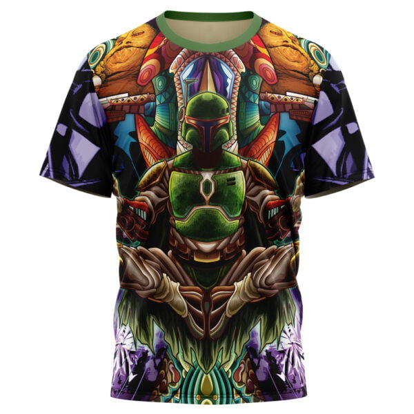 Trippy Boba Fett Star Wars Tshirt