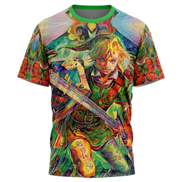 Trippy Link Legend Of Zelda Tshirt