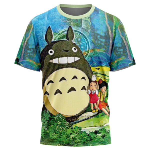 Trippy My Neighbor Totoro Studio Ghibli Tshirt