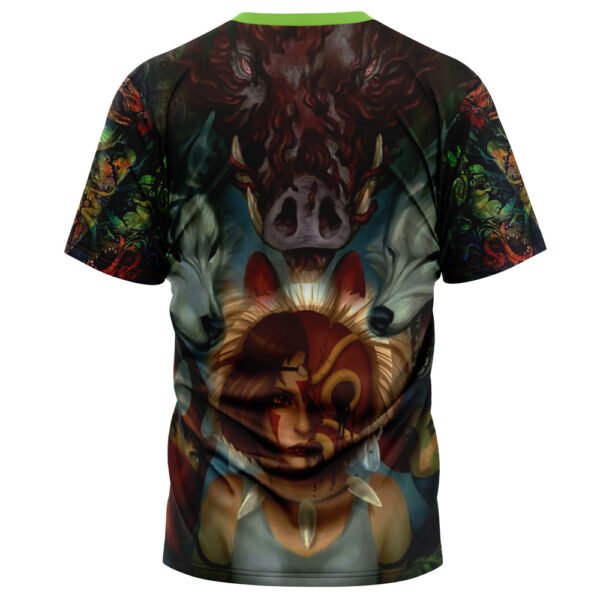 Trippy Princess Mononoke Studio Ghibli Tshirt