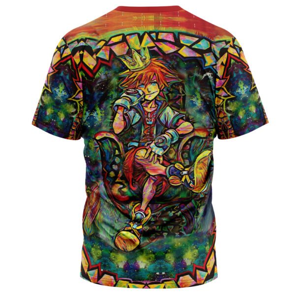 Trippy Sora Kingdom Hearts Tshirt