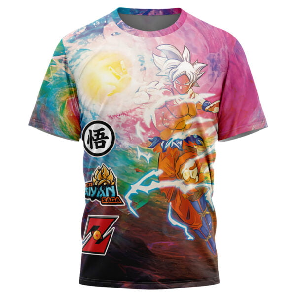 Trippy Ultra Instinct Goku Dragon Ball Z Tshirt