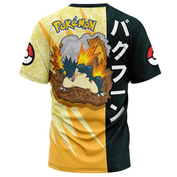 Typhlosion Attack Pokemon T Shirt