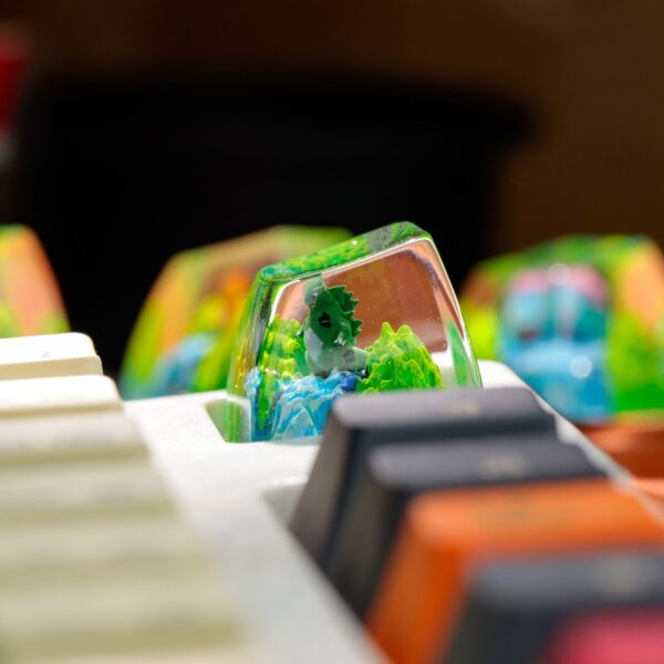 Tyranitar Pokemon Artisan Keycap