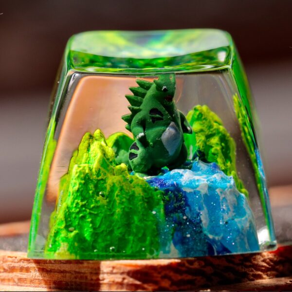 Tyranitar Pokemon Artisan Keycap