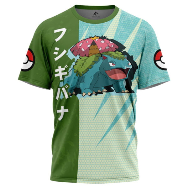 Venusaur Attack Pokemon T Shirt