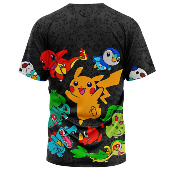 Vibing Pokemon Characters Tshirt