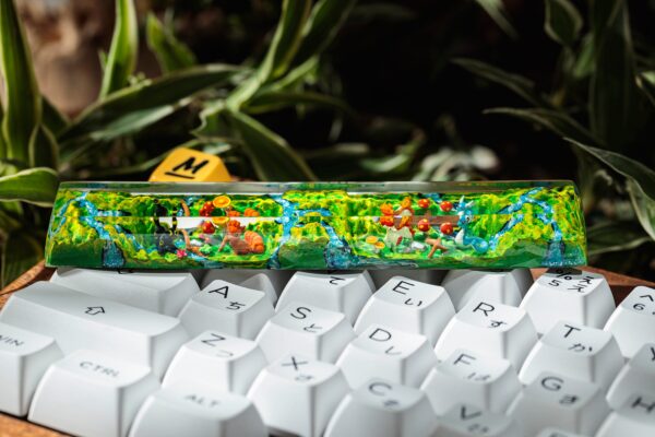 Vulpix Umbreon Ponyta Dragonair Artisan Spacebar Keycap