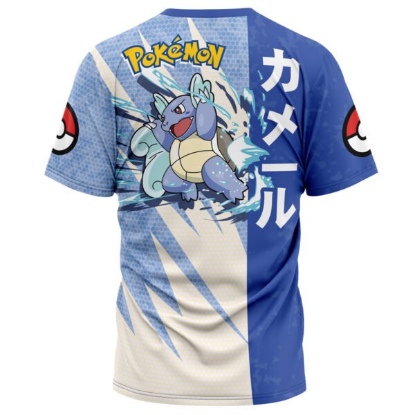 Wartortle Attack Pokemon T Shirt