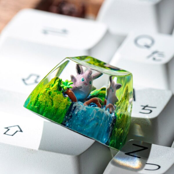 Wigglytuff Pokemon Artisan Keycap