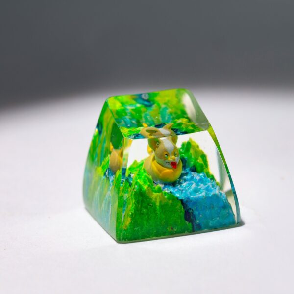 Yamper Pokemon Artisan Keycap