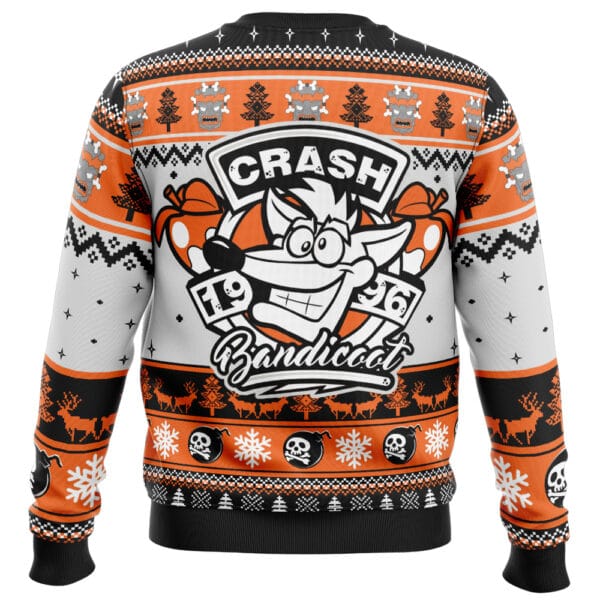 1996 Bandicoot Crash Bandicoot Ugly Christmas Sweater