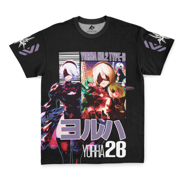 2B Nier Automata Streetwear T Shirt