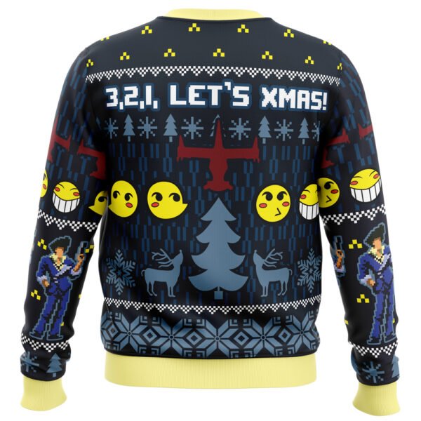 Anime 3 2 1 Lets Xmas Cowboy Bebop Ugly Christmas Sweater