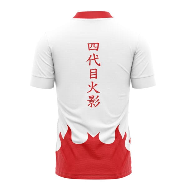 Anime 4Th Hokage Cloak Naruto Soccer Jersey