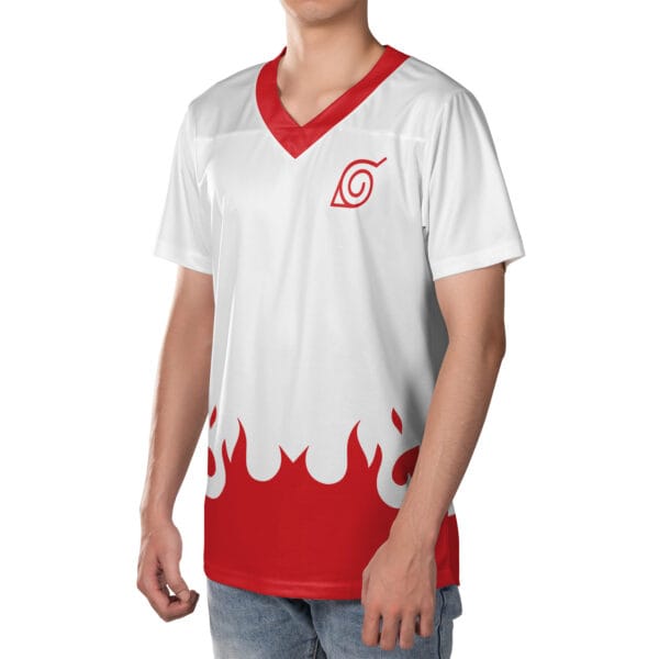 Anime 4Th Hokage Cloak Naruto Soccer Jersey