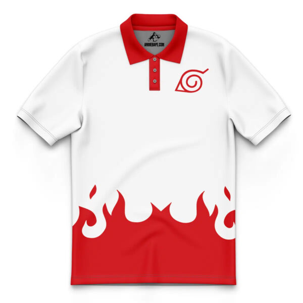 Anime 4Th Hokage Naruto Polo Shirt