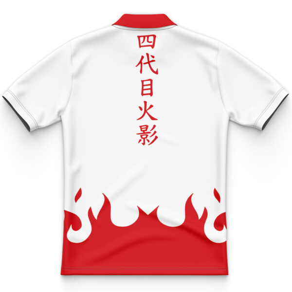 Anime 4Th Hokage Naruto Polo Shirt