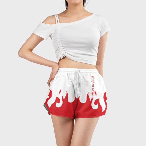 Anime 4Th Hokage Naruto Womens Board Shorts