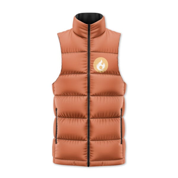 Arcanine Pokemon Sleeveless Down Jacket