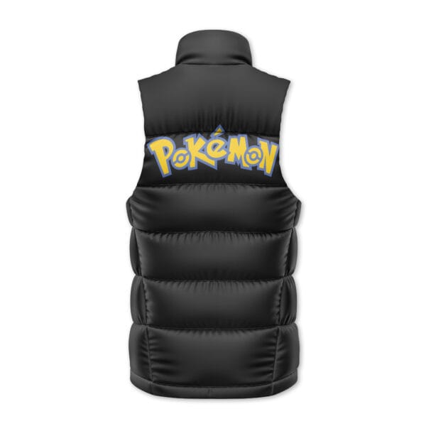 Ash Greninja Pokemon Sleeveless Down Jacket