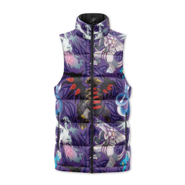 Dragon Type Pokemon Sleeveless Down Jacket