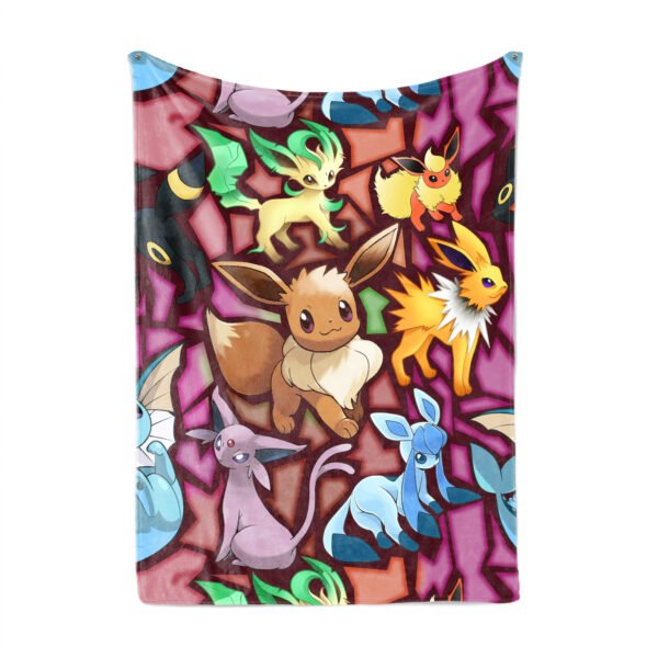 Eevee Evolutions Pokemon Blanket