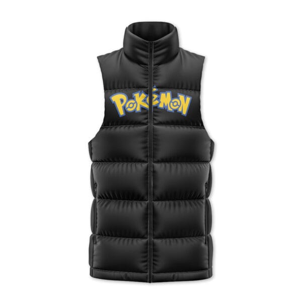 Eeveelution Pokemon Sleeveless Down Jacket 2