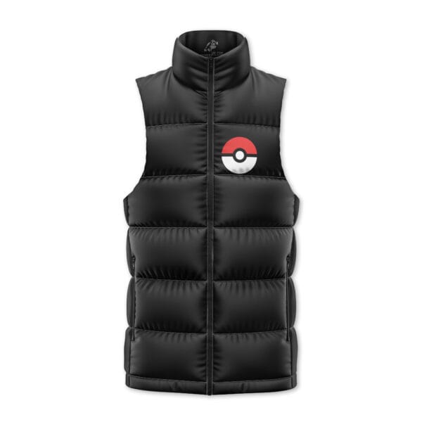 Eeveelution Pokemon Sleeveless Down Jacket